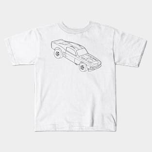 Hot Wheels Mustang Stocker Kids T-Shirt